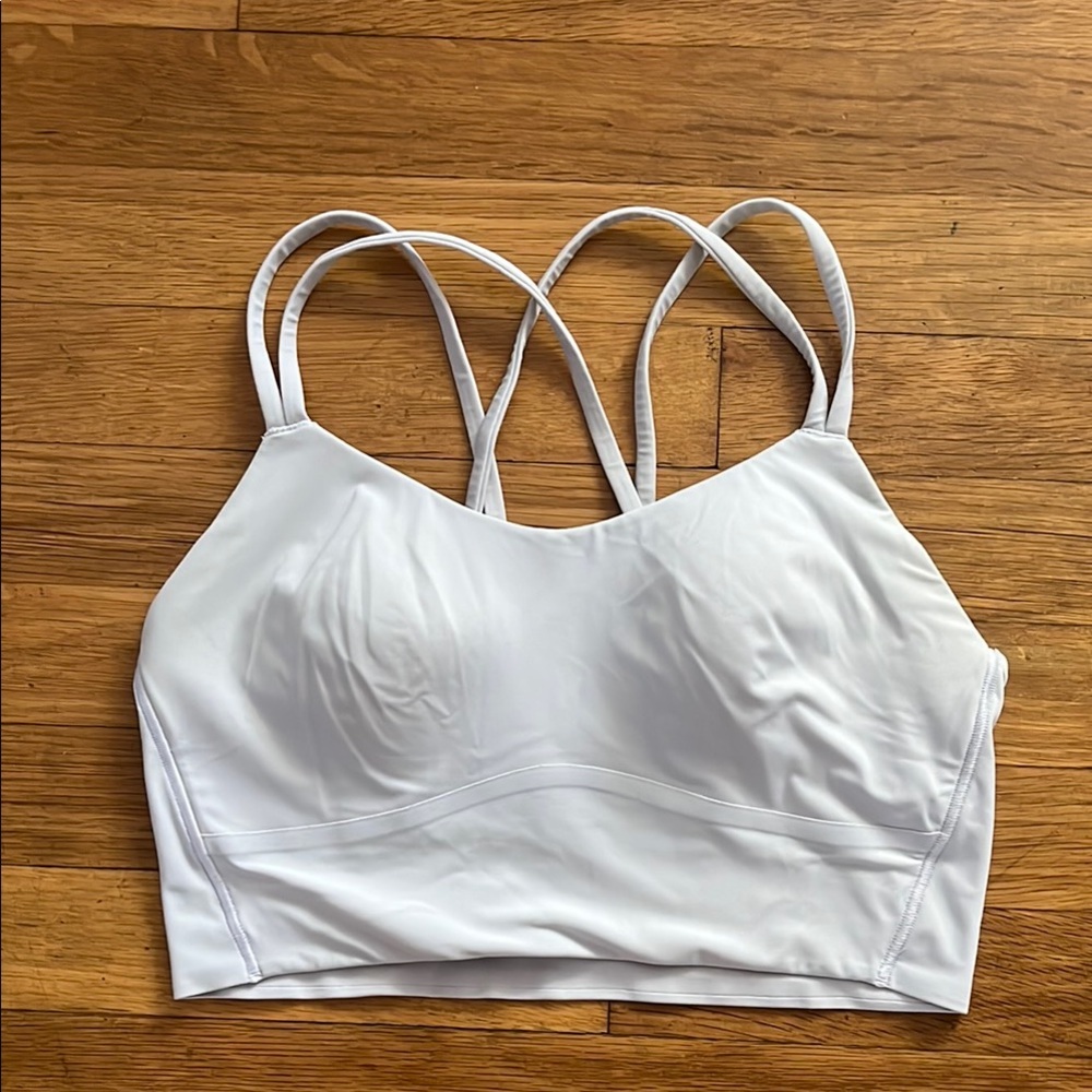 Lululemon Baby Blue Like A Cloud Longline Bra